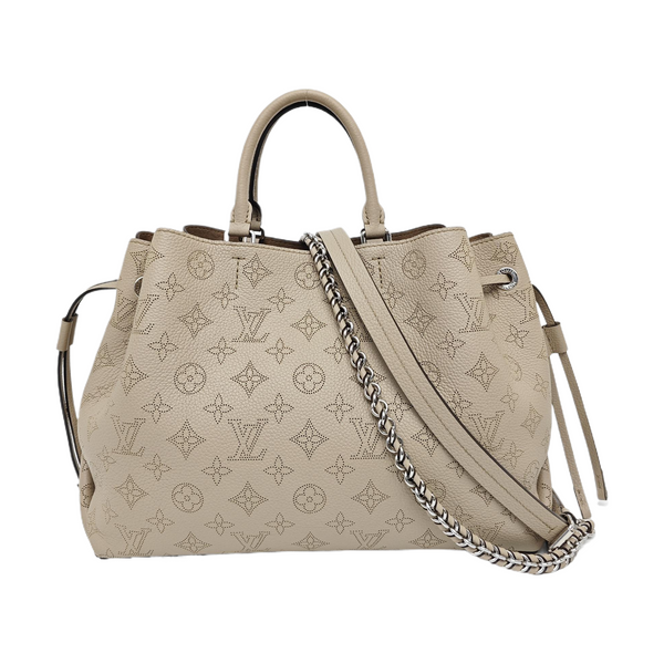 BELLA Monogram Calfskin Gray
