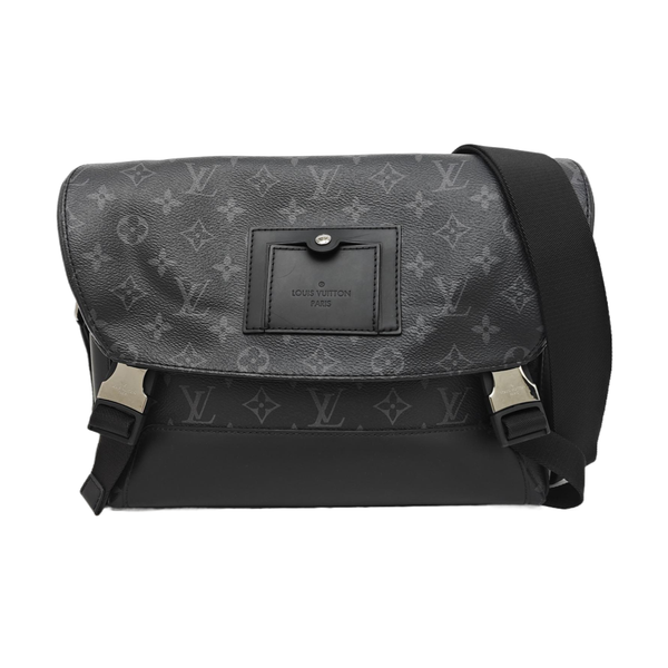VOYAGER PM Monogram Coated Canvas Black