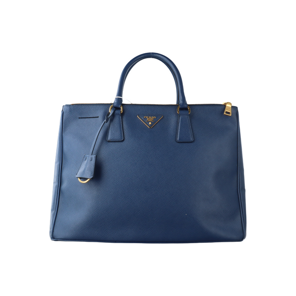 Galleria Large Calfskin Blue