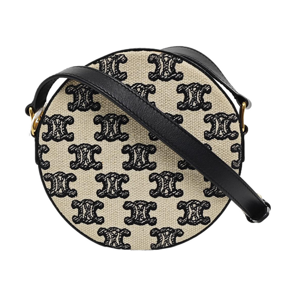 Fabric Shoulder Bag White