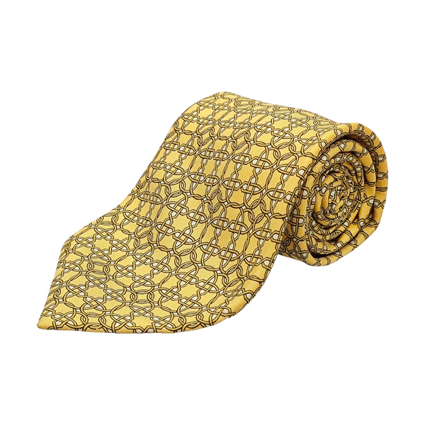 Mulberry Silk Tie Yellow