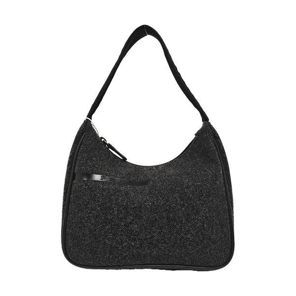 Authenticated pre-owned Re-Edition Wool Gray - Top Handle Bag at Looply