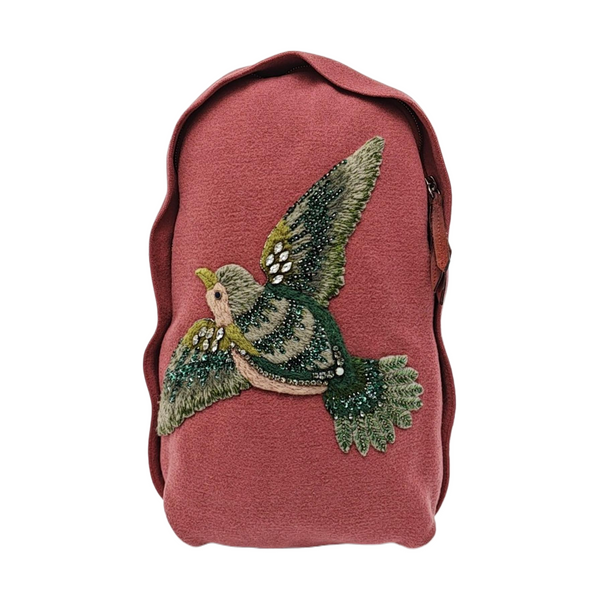 Wool Backpack Red