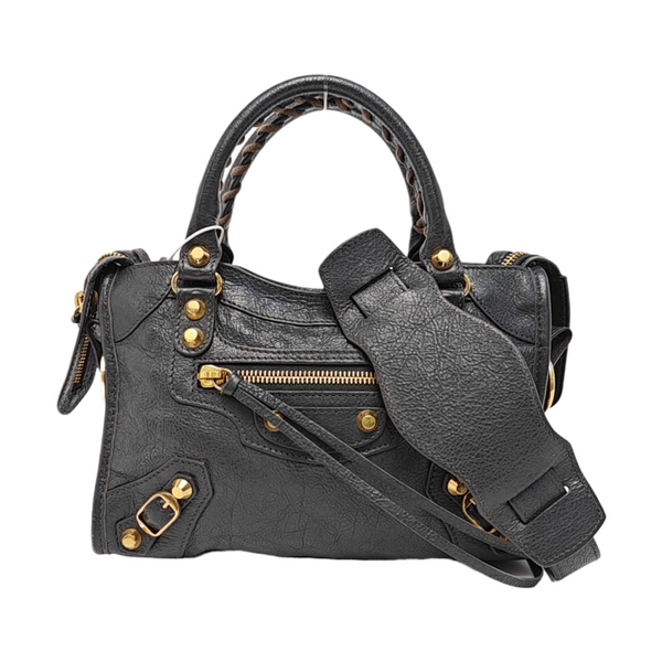 Classic City Mini Lambskin Gray