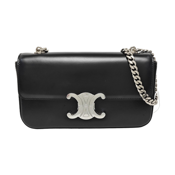 TRIOMPHE Small Calfskin Black