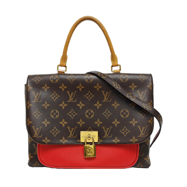 MARIGNAN Monogram Coated Canvas Brown