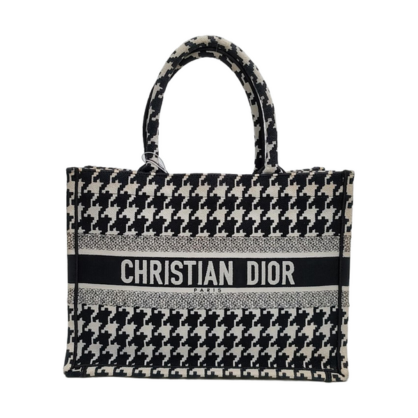 Book Tote Medium Fabric Black