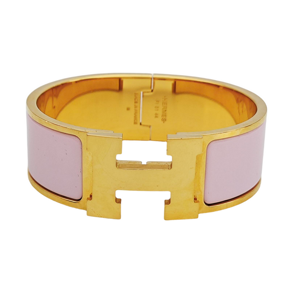 Clic Clac H Metal Gold Bangle