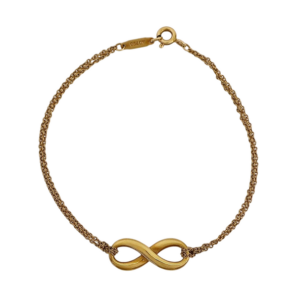 Tiffany Infinity 18k Gold Bracelet