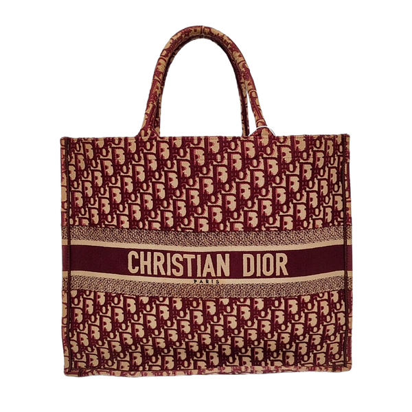 Authenticated pre-owned Book Tote Large Monogram Canvas Red - Tote Bag at Looply