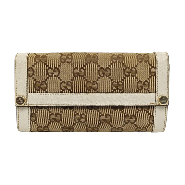 Monogram Canvas Wallet Brown