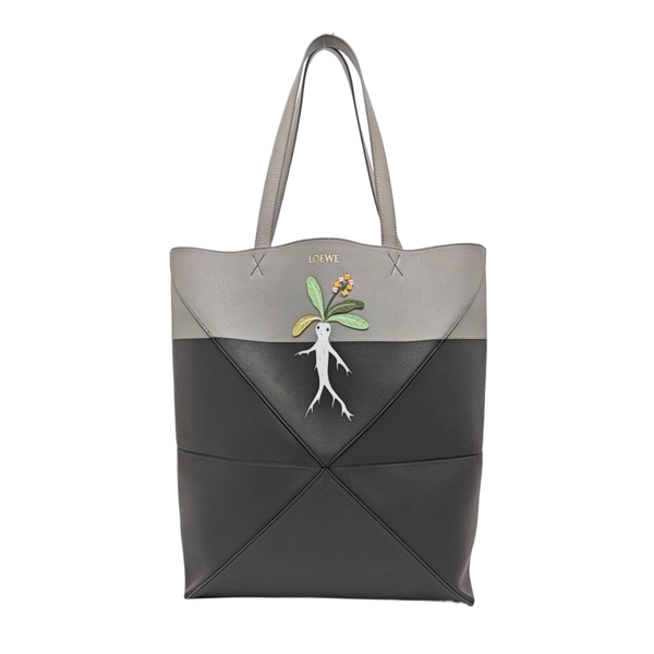 Puzzle Fold Large Leather Multicolor