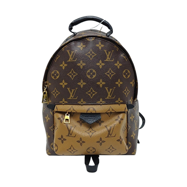 PALM SPRINGS PM Monogram Coated Canvas Brown