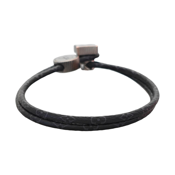 KEEP IT Coated Canvas Black Bangle