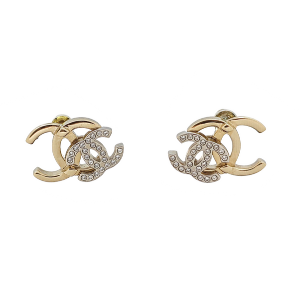 Metal Gold Stud Earrings
