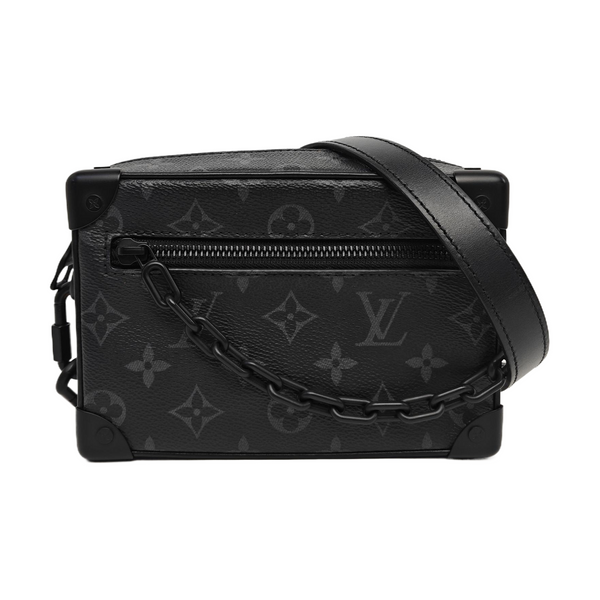 SOFT TRUNK Mini Monogram Coated Canvas Black