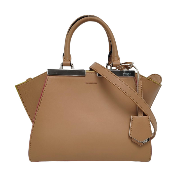 Authenticated pre-owned 3Jours Calfskin Brown - Shoulder Bag at Looply