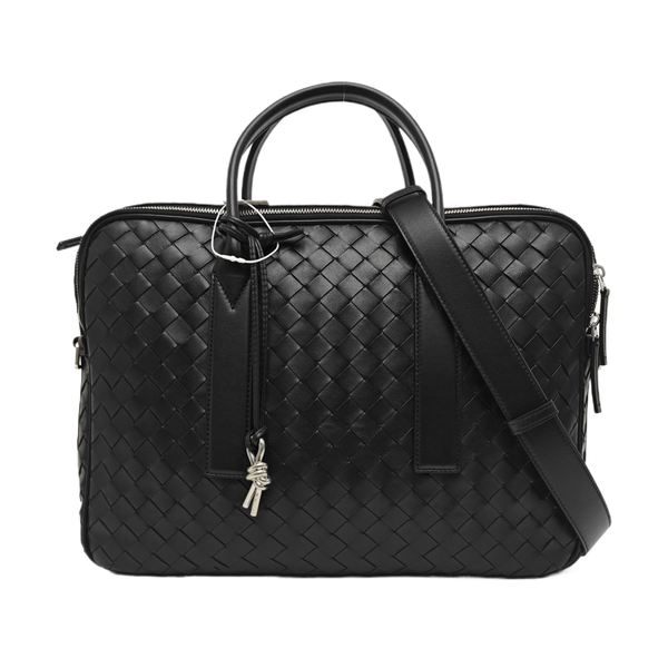 Calfskin Shoulder Bag Black