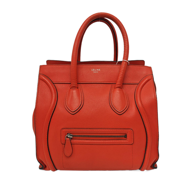 LUGGAGE Mini Calfskin Red