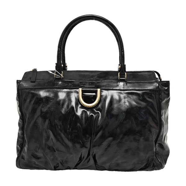 Abbey Patent Leather Black