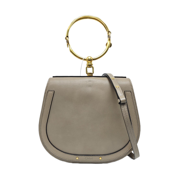 Nile Medium Calfskin Gray