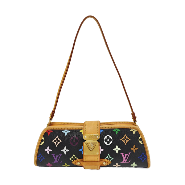 LV × TM SHIRLEY Monogram Coated Canvas Black
