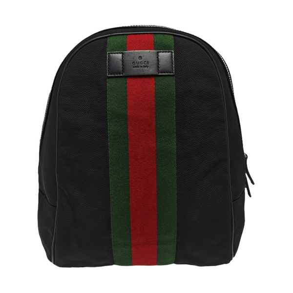 Fabric Backpack Black