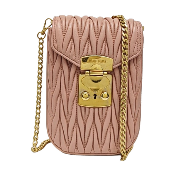 Matelassé Lambskin Pink