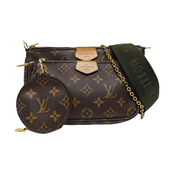 MULTI Monogram Coated Canvas Brown