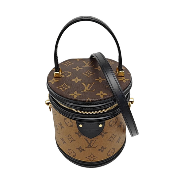 CANNES PM Monogram Coated Canvas Brown