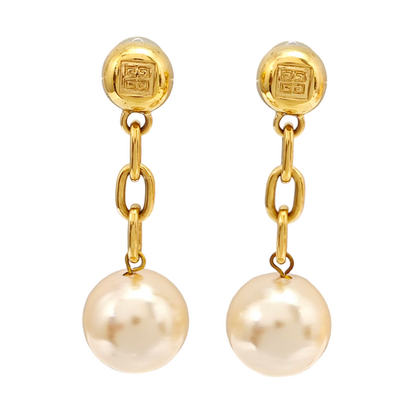 Metal Gold Stud Earrings