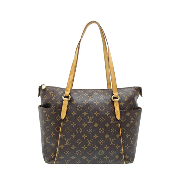 TOTALLY MM Monogram Coated Canvas Brown