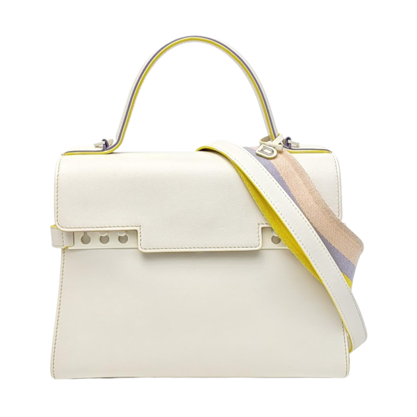 Tempête Medium Calfskin White