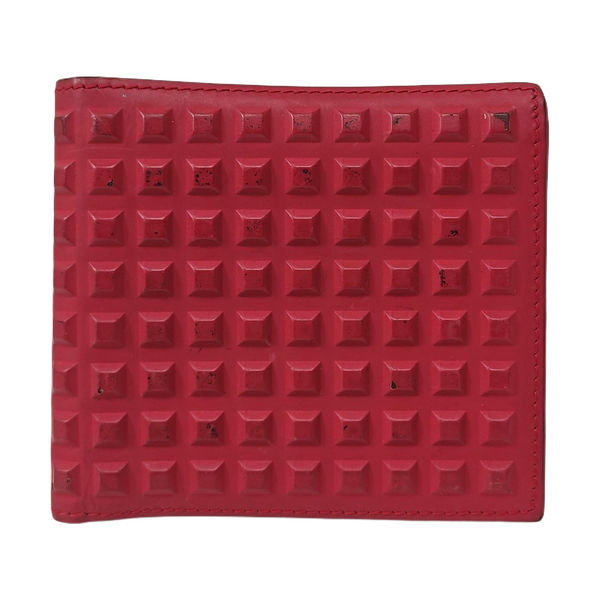 Calfskin Wallet Red