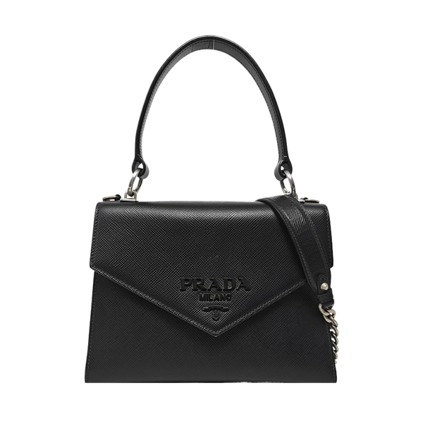 Monochrome Saffiano Calfskin Black