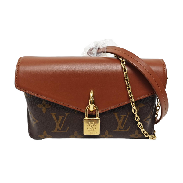 PADLOCK Monogram Coated Canvas Brown