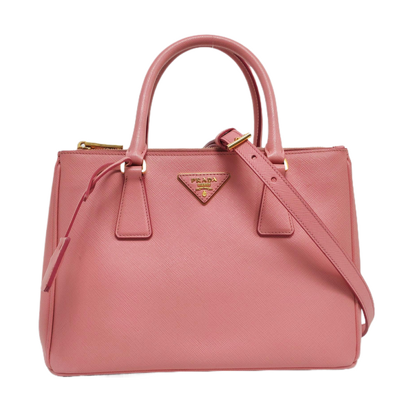 Galleria Small Saffiano Calfskin Pink