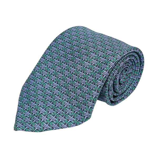 Mulberry Silk Tie Blue