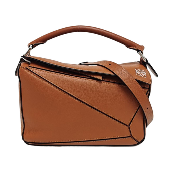 Puzzle Small Calfskin Brown