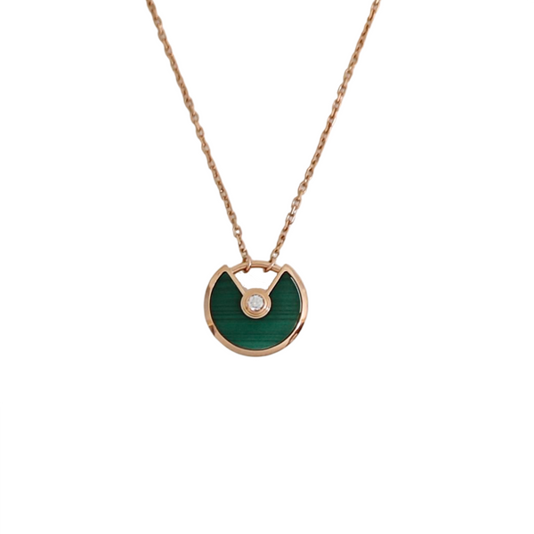AMULETTE DE CARTIER 18k Rose Gold Necklace