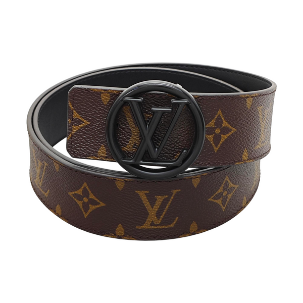 Coated Canvas Belt Brown