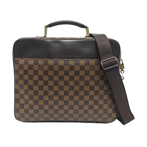SABANA Damier Ebene Coated Canvas Brown