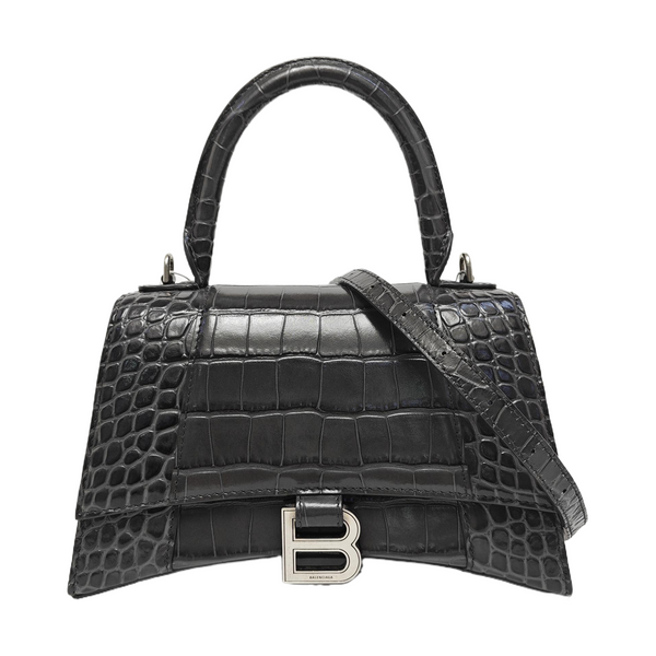 Hourglass S Calfskin Gray