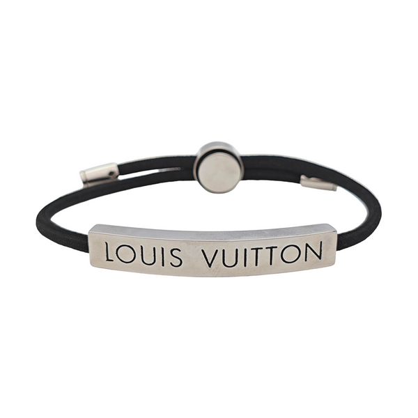 SPACE LV Metal Black Bracelet