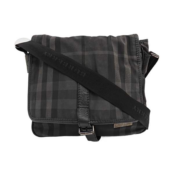 Fabric Shoulder Bag Gray