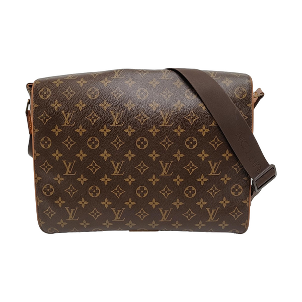 VALMY Monogram Coated Canvas Brown