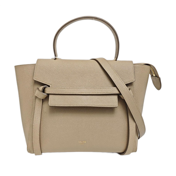 BELT Micro Calfskin Beige