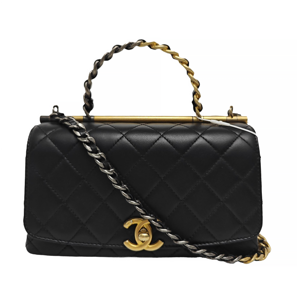 Quilted Lambskin Black
