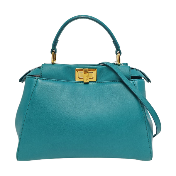 Peekaboo Mini Calfskin Green