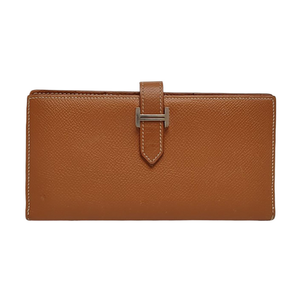 Bearn Medium Epsom Brown Wallet